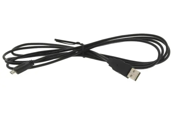 MOLEX USB 2.0 A-to-Micro-B Shielded Cable, 2m, Black
