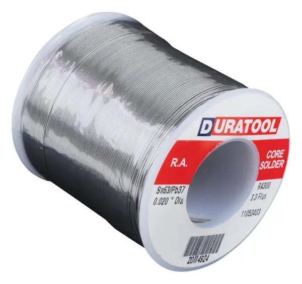 DURATOOL はんだ線 63/37合金 0.51mm 454g