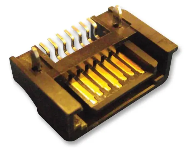 MOLEX / BRAD SATA System Plug, Right Angle, SMT