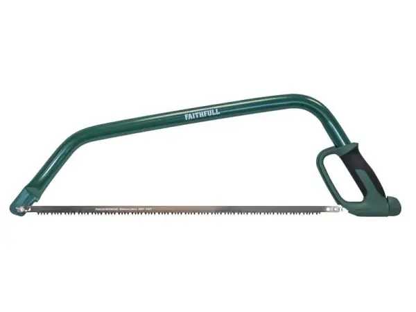 Faithfull מסור קשת כפרי 600 מ״מ (24 אינץ׳) עם שני להבים