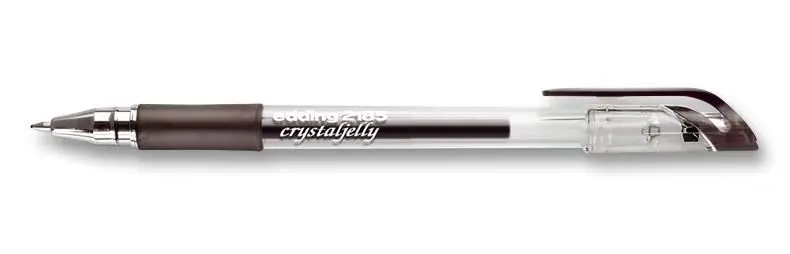 EDDING Caneta de Gel Crystaljelly - Tinta Preta