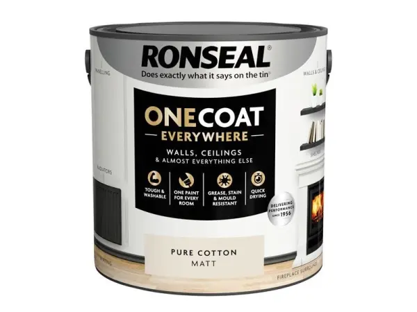 Ronseal Vernice Universale Una Manica 2,5L - Cotone Puro