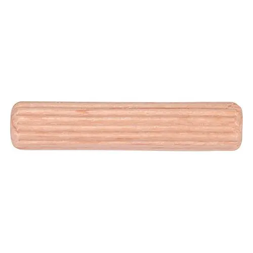 Timco 8mm x 30mm Wooden Dowels, Beech, Pack of 15