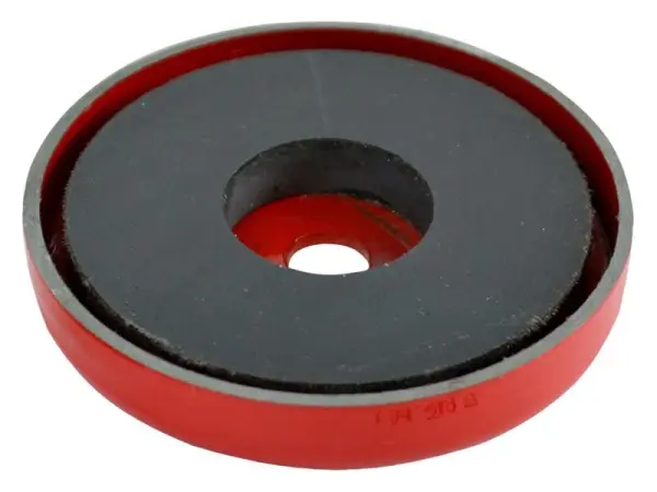 Faithfull Shallow Magnet, 70mm x 6.35mm, 15kg Pull Power
