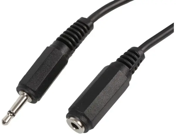 PRO SIGNAL 3.5mm 모노 잭 연장 케이블 3m 블랙