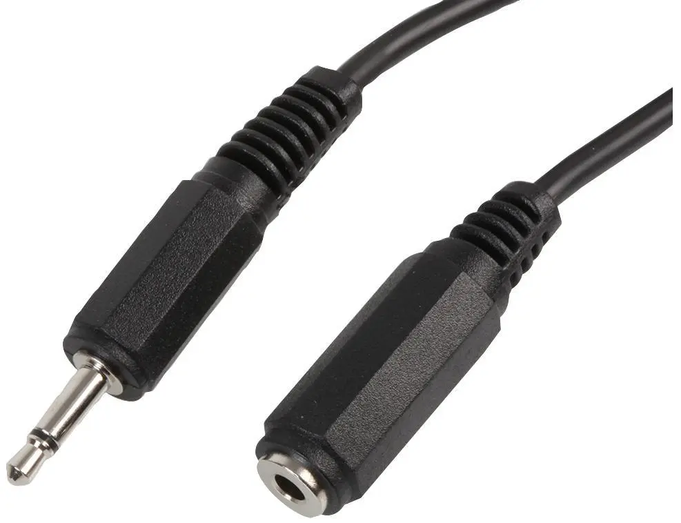 PRO SIGNAL Cabo de Extensão Jack Mono 3.5mm, 3m Preto