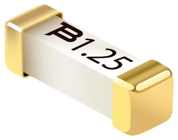 Bourns SinglFuse 3812 Slow Blow Fuse, 600V AC, 125V DC, 1.25A
