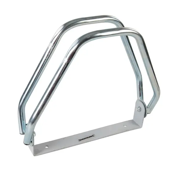 Silverline Adjustable Wall Bike Holder, 180° Steel