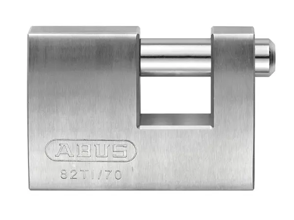 ABUS 82TI/70mm TITALIUM™ Shutter Padlock Keyed Alike KA8518
