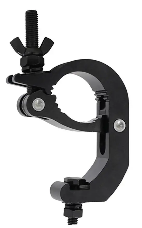 EQUINOX Zelfvergrendelende Truss Klem, Aluminium, 50mm, 100kg, Zwart