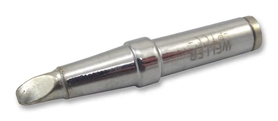 WELLER 3.2mm Round Sloped Soldering Iron Tip, 370°C, For TC201 Series