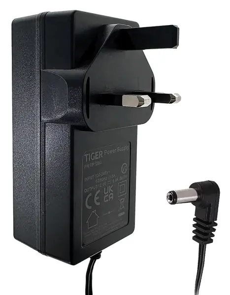 Tiger Power UK Mains AC/DC Power Supply 24V DC 2A 48W