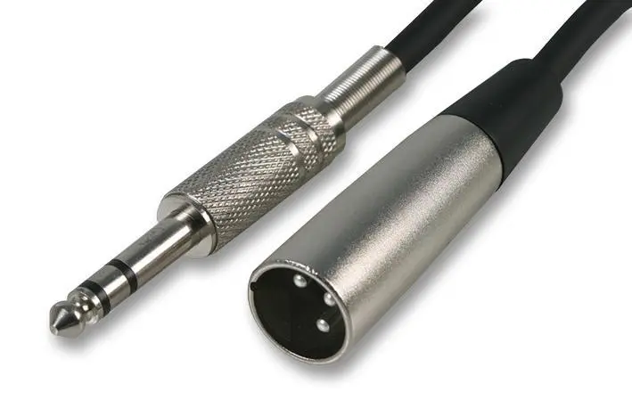 PRO SIGNAL Kabel 6,35mm Stereo Jack na XLR, černý, 10m