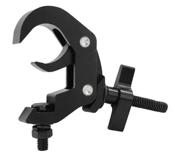 EQUINOX 트러스 클램프, 알루미늄, 50mm, 100kg 적재하중, 블랙
