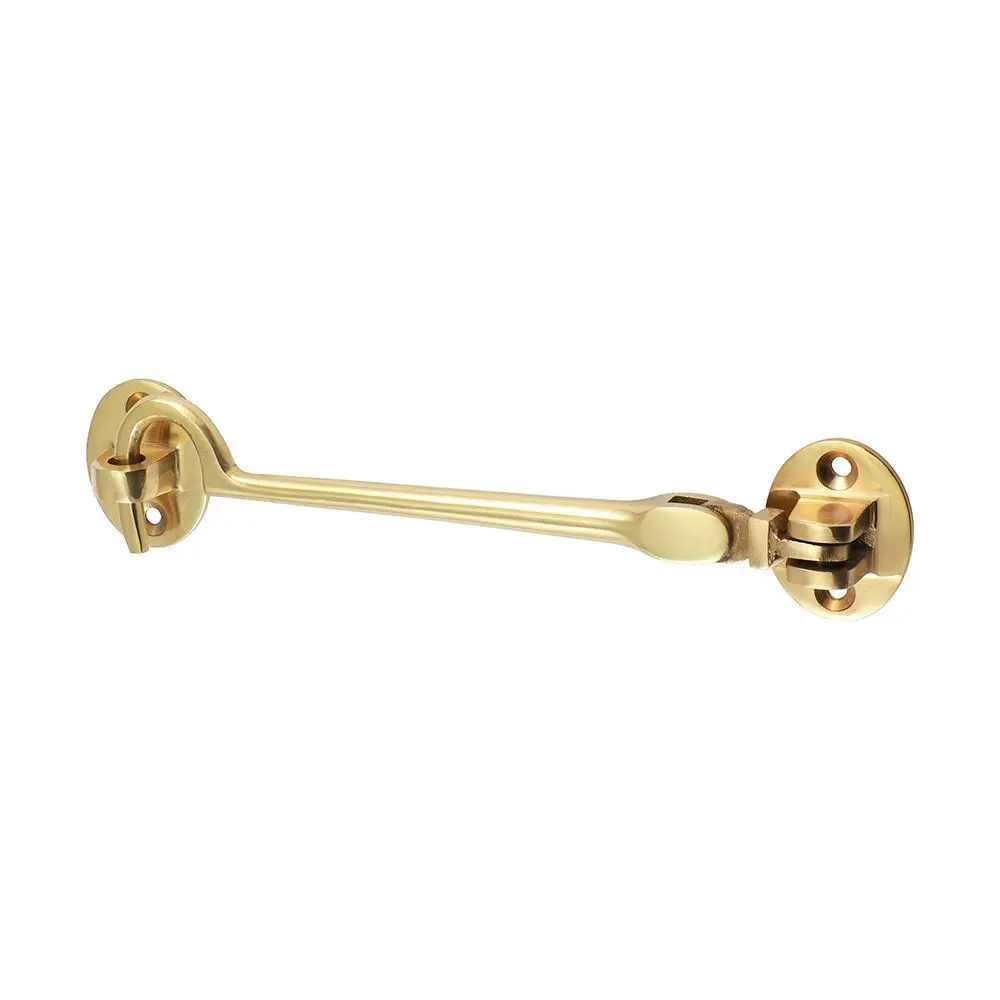 Timco 150mm Polished Brass Cabin Hook
