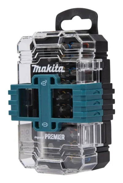 Makita Juego de Puntas de Destornillador de Torsión Impact Premier, 31 Piezas
