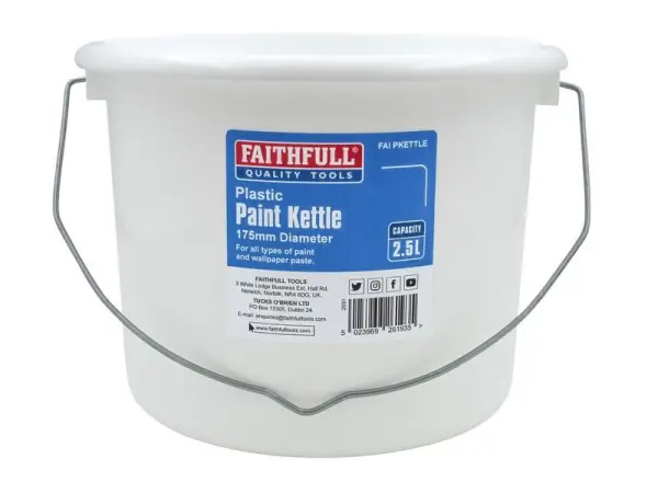 Faithfull Plastic Paint Kettle 2.5 Litre