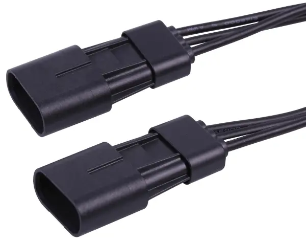 MOLEX 3 Pin Squba Plug to 3 Pin Squba Plug Lead - 600mm