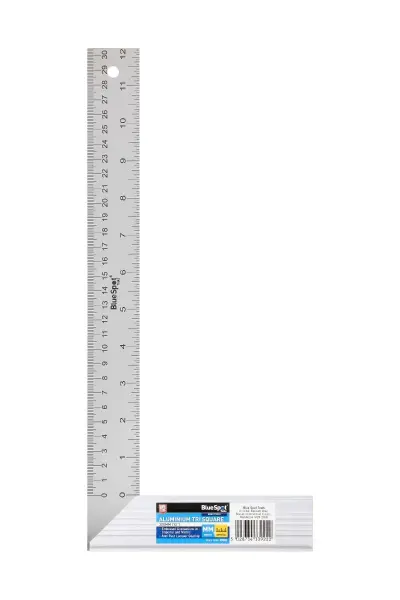 Blue Spot Tools 300毫米铝合金三角尺