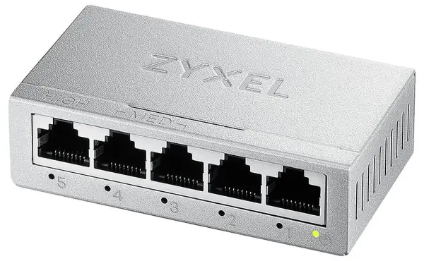 ZYXEL 5 Port Unmanaged Gigabit Desktop Switch