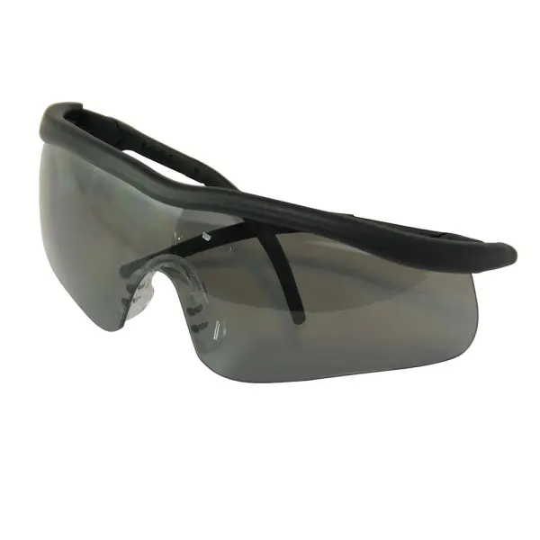 Silverline Smoke Lens Safety Glasses - Shadow Design