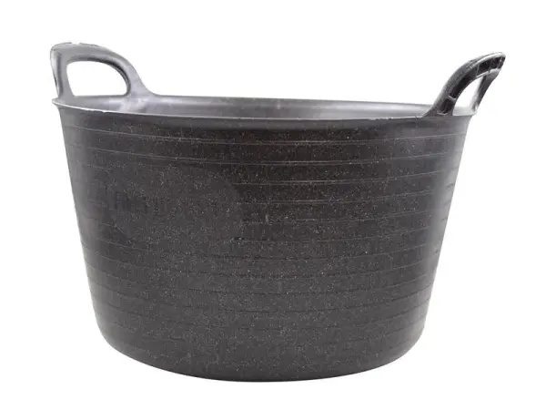 Faithfull Eco Flex Tub - 15 litre - Recycled Black