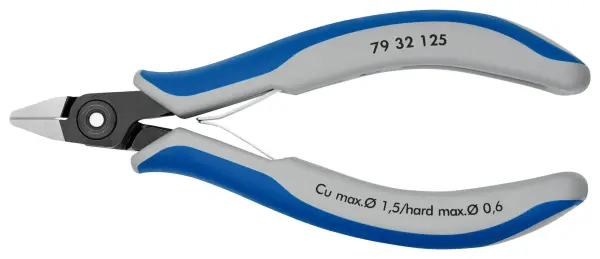 KNIPEX 125mm Electronics Diagonal Cutter, 1.5mm Capacity