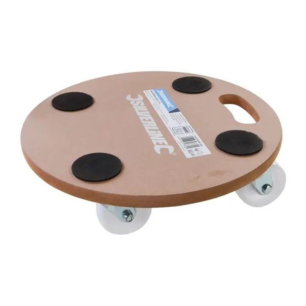 Silverline Round Platform Dolly - 250kg Capacity