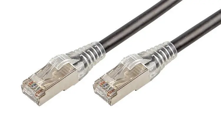 TUK Cable de Ethernet Cat6a LSOH 5m, Negro