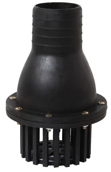 Clarke International 3 Inch Plastic Foot Valve Filter for Pump Suction Hoses