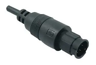 Multicomp Pro 2-Way Circular Plug to Free End Cable Assembly, 10A, 1m