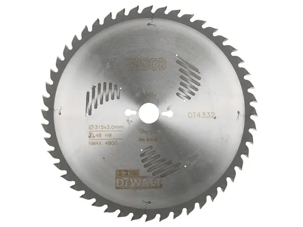 Lama per Sega Circolare Dewalt Serie 60, 315mm x 30mm, 48 Denti