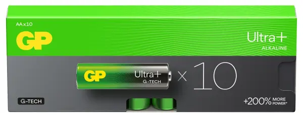 GP Batteries Ultra Plus Alkaline AA Batteries