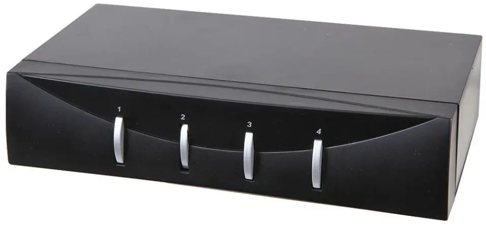 PRO SIGNAL 4-Way Audio/Video Selector Switch
