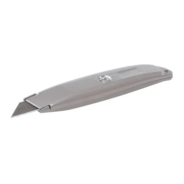 Silverline Retractable Knife, Aluminium, 150mm