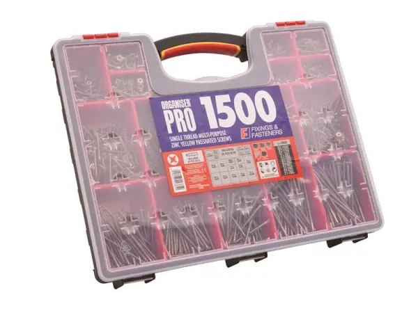 ForgeFix マルチパーパス ネジ整理セット 1500本入り