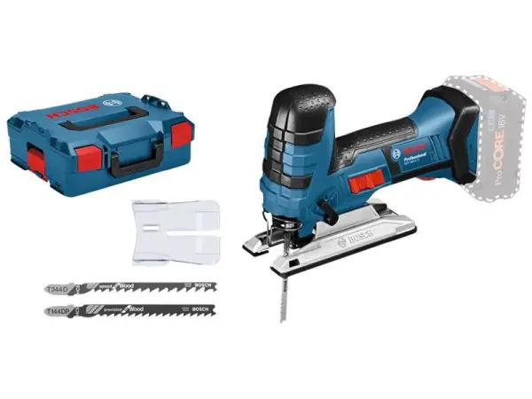 Bosch GST 18V-Li S Professional Barrel Grip Jigsaw (Bare Unit + L-BOXX)
