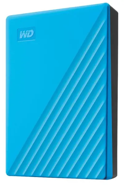 WD My Passport 4TB USB 3.0 Draagbare Externe Harde Schijf - Blauw