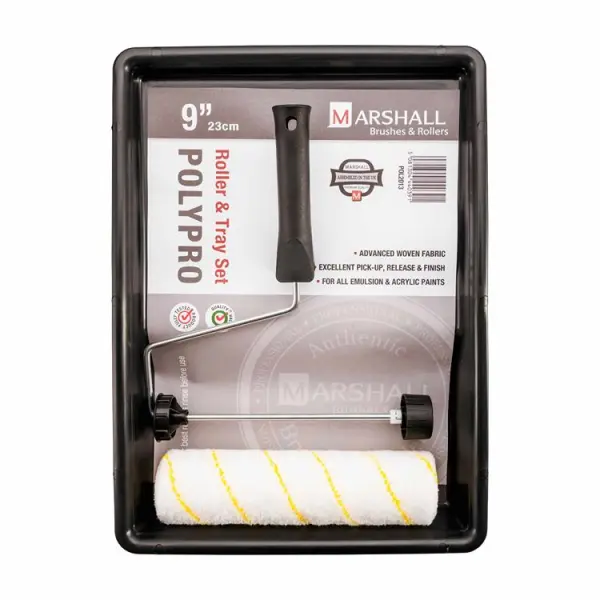 Marshall 9'' Polyester Roller and Tray Set