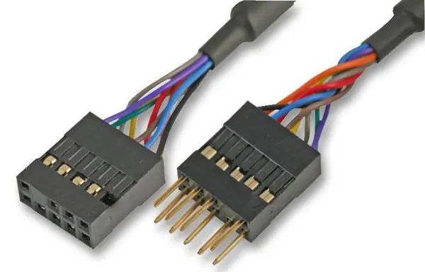 AKASA USB Header Interne Verlängerungsleitung, 40cm