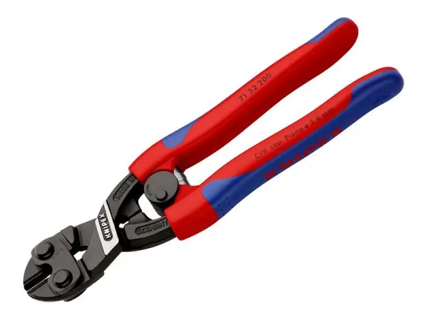 Knipex CoBolt Compact Κοπτήρες Μπολών, Πολυσυνθετική Λαβή, 200mm