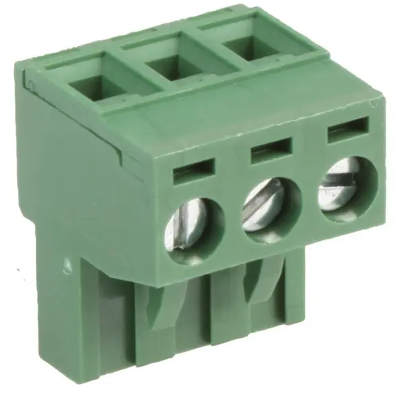 Multicomp Pro 5mm 3-Way Pluggable Terminal Block, 16A, 300V