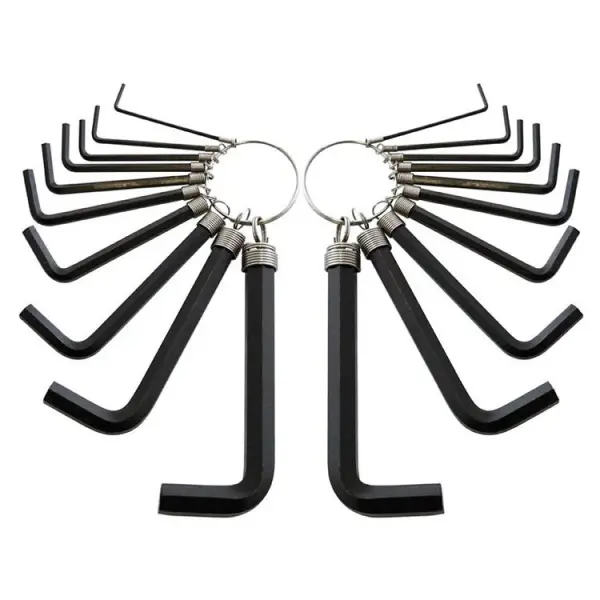 Amtech Hex Key Set with Keyring 20 Pack