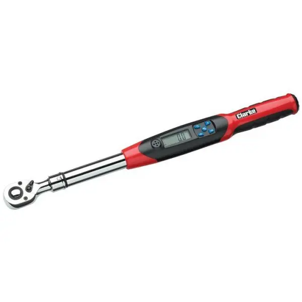 Clarke International Digital Torque Wrench, 3/8” Drive, 10Nm to 135Nm