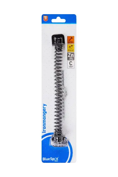 Blue Spot Tools 250mm黑色粉末涂层门弹簧