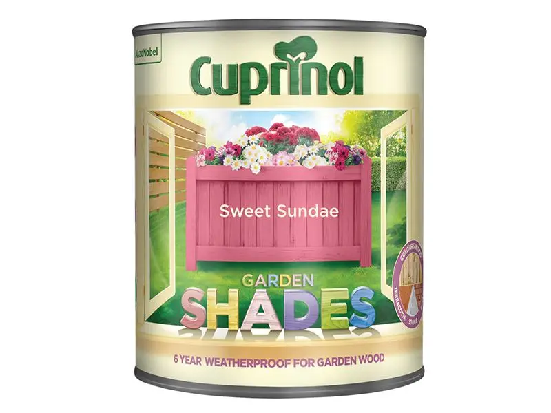 Cuprinol Garden Shades Sweet Sundae Wood Stain 1L