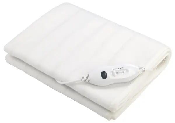 KINGAVON 35W Single Heated Blanket, 120 x 60cm, 100% Polyester, UK Plug