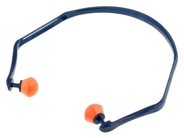 E-A-R Band Foam Ear Plug, 26dB Attenuation, Orange/Blue, 360g