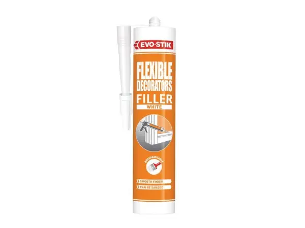 EVO-STIK Decorators Flexibele Acryl Vulmiddel, Wit, C20