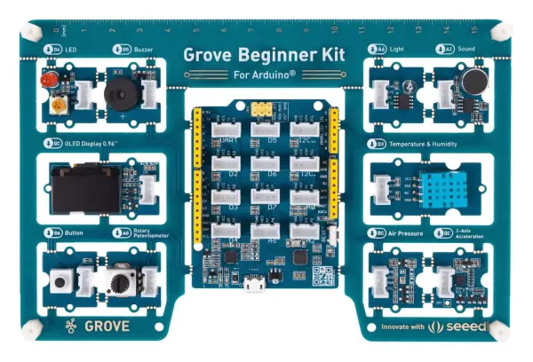 Seeed Studio Grove Beginner Kit for Arduino with 10 Sensors